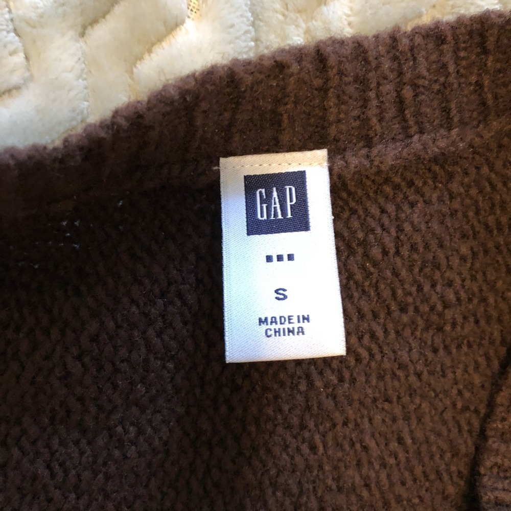 GAP sweater.